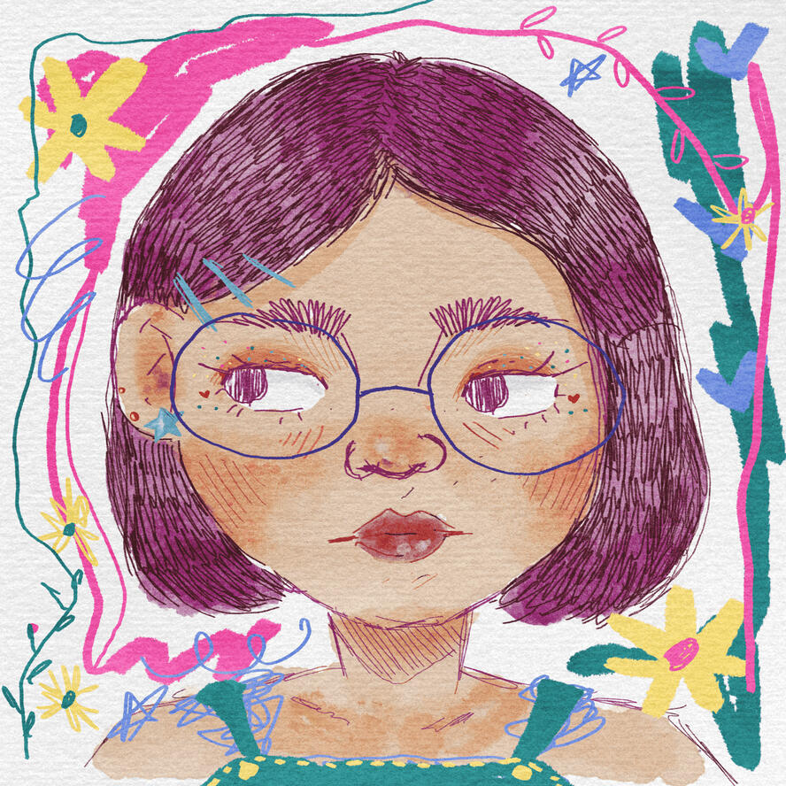 Selling Merchandise on Instagram @sadaloesi and many artwork on @sadloes.art
