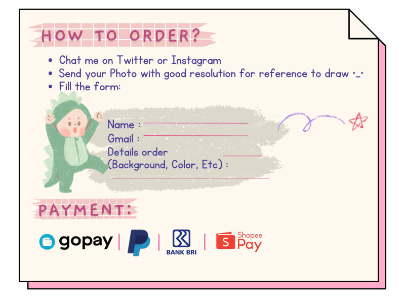 Selling Merchandise on Instagram @sadaloesi and many artwork on @sadloes.art